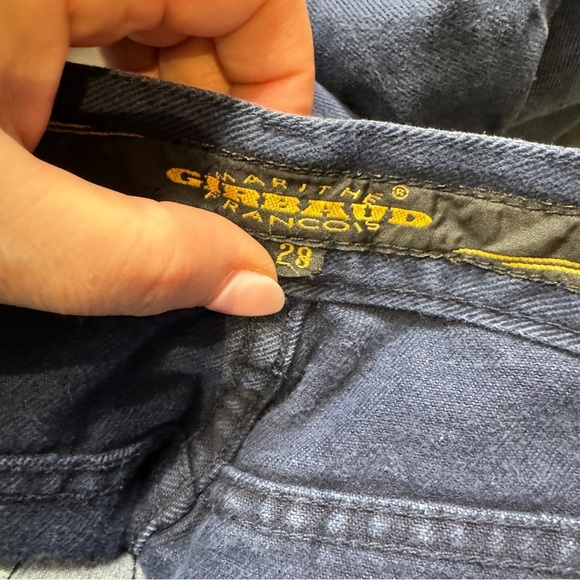 Vintage Marithe Francois Girbaud Dark Blue Denim Jeans size 28 - Picture 4 of 6